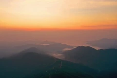 Vẻ đẹp của thảo nguyên Bui Hui. (Ảnh: Tạp chí Du lịch Thành phố Hồ Chí Minh)