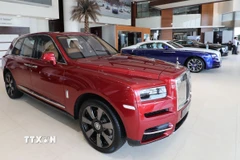 Một mẫu xe Rolls-Royce. (Ảnh: AFP/TTXVN)