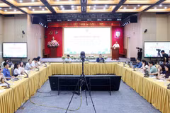 Hội nghị toàn quốc triển khai thi hành Luật Hộ tịch 2026 và chương trình hành động quốc gia về đăng ký, thống kê hộ tịch giai đoạn 2026 - 2030. (Ảnh: Phạm Kiên/TTXVN)