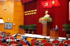 Tổng Bí thư Tô Lâm phát biểu. (Ảnh: Thống Nhất/TTXVN)