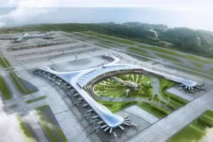 Phói cảnh sân bay Bishoftu.