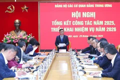 Quang cảnh hội nghị. (Ảnh: Phương Hoa/TTXVN)