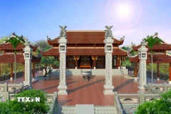 Phối cảnh Nhà tưởng niệm Chủ tịch Hồ Chí Minh. (Ảnh: TTXVN phát.)