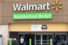 Một cửa hàng Walmart ở Mỹ. (Ảnh: THX/TTXVN)