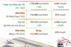 Sân bay Nội Bài, Tân Sơn Nhất dự kiến đón lượng khách kỷ lục dịp Tết 