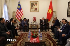 Phó Thủ tướng Chính phủ Trần Hồng Hà tiếp ông Richard Khor, Chủ tịch Phòng Thương mại Malaysia-Việt Nam (MVCC). (Ảnh: Bùi Hoàn/TTXVN)