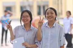Thí sinh dự thi Tốt nghiệp Trung học phổ thông. (Ảnh: Thanh Tùng/TTXVN)