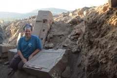 Hiện trường khu vực giáo đường gần Mashkof và Tabula Anasta. (Báo: Jerusalem Post)