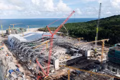 Các công trình phục vụ APEC 2027 tại Phú Quốc được nghiên cứu và ứng dụng công nghệ xây dựng thế hệ mới nhằm đẩy nhanh tiến độ và nâng cao chất lượng thi công.
