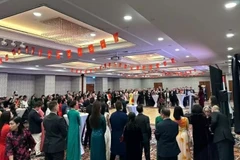 Quang cảnh Lễ kỷ niệm. (Ảnh: Báo Thế giới và Việt Nam)