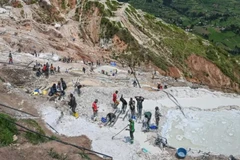 Một khu khai thác khoáng sản. (Ảnh minh họa. Nguồn: AP)