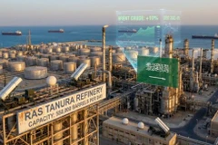 Nhà máy lọc dầu Ras Tanura. (Ảnh: discoveryalert)