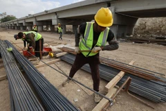Một cây cầu đang được xây dựng tại Iraq. (Ảnh minh họa. Nguồn: AFP/Getty Images)