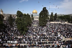Đền thờ Hồi giáo Al-Aqsa ở Jerusalem. (Ảnh: THX/TTXVN)