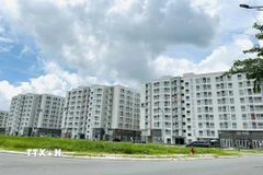 Một dự án nhà ở xã hộ. (Ảnh: Thanh Liêm/TTXVN)