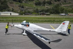 Chiếc máy bay SolarStratos. (Ảnh: AFP)