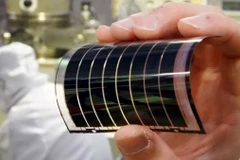 Một loại pin perovskite. (Ảnh: Nikkei Asia)
