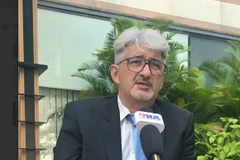 Ông Hugo Pierrel, Phó Giám đốc AFD tại Việt Nam. (Ảnh: Diệu Linh/TTXVN)