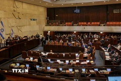 Toàn cảnh một phiên họp Quốc hội Israel. (Ảnh: AFP/TTXVN)