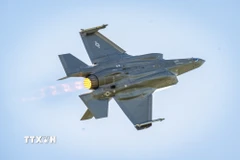 Máy bay F-35 Lightning II của tập đoàn Lockheed Martin. (Ảnh: PAP/TTXVN)