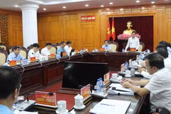Quang cảnh cuộc làm việc. (Ảnh: Quang Duy/TTXVN)