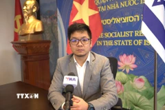 Đại biện Đại sứ quán Việt Nam tại Israel Nghiêm Xuân Hải Đăng. (Ảnh: Thanh Bình/TTXVN)