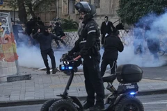 Hiện trường vụ việc. (Ảnh: AP)