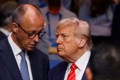Thủ tướng Đức Friedrich Merz và Tổng thống Donald Trump. (Ảnh: AP)