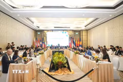 Toàn cảnh Hội nghị Quan chức Cao cấp ASEAN về Khoa học, Công nghệ và Đổi mới sáng tạo lần thứ 89 (COSTI-89). (Ảnh: Xuân Tú/TTXVN)