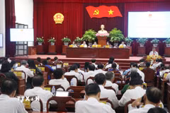 Quang cảnh kỳ họp. (Ảnh: Ngọc Thiện/TTXVN)
