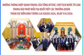 Những thông điệp quan trọng của Tổng Bí thư, Chủ tịch nước Tô Lâm tại buổi tiếp các Trưởng đoàn tham dự AFF 2026