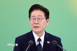 Tổng thống Hàn Quốc Lee Jae Myung. (Ảnh: Yonhap/TTXVN)