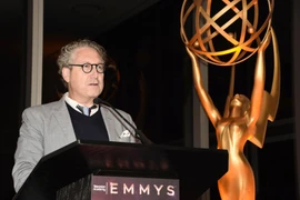 Bernard Telsey tại buổi tiếp đón các ứng viên hạng mục Giám đốc Tuyển chọn Diễn viên của Viện Hàn lâm Truyền hình ở West Hollywood, California, vào ngày 12 tháng 9 năm 2019. (Ảnh: AP/Japan Today)