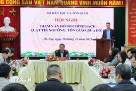 Quang cảnh Hội nghị. (Ảnh: Chu Thanh Vân/TTXVN)