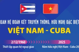 Quan hệ đoàn kết truyền thống, hữu nghị đặc biệt Việt Nam-Cuba