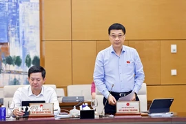 Phó Chủ tịch Quốc hội Vũ Hồng Thanh phát biểu. (Ảnh: Doãn Tấn/TTXVN)