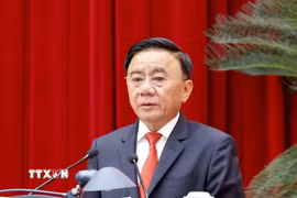 Đồng chí Trần Cẩm Tú, Ủy viên Bộ Chính trị, Thường trực Ban Bí thư Trung ương Đảng Cộng sản Việt Nam. (Ảnh: Phương Hoa/TTXVN)