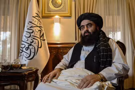 Người đứng đầu ngoại giao của chính quyền Taliban Amir Khan Muttaqi. (Nguồn: AFP/TTXVN)