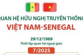 Quan hệ hữu nghị truyền thống Việt Nam-Senegal