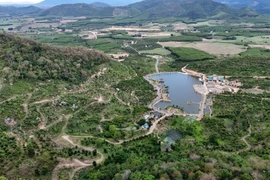 Trang trại Sản Việt ở Nam Ninh Hòa là một trong những khu trang trại kết hợp nông nghiệp và du lịch tại tỉnh Khánh Hòa. (Ảnh: TTXVN phát)