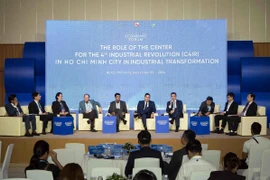 Diễn đàn Kinh tế Thành phố Hồ Chí Minh - một trong những sự kiện ngoại giao kinh tế quan trọng của Thành phố đã thu hút được những nguồn lực trí tuệ và vật chất cho sự phát triển bền vững của Thành phố. (Ảnh: Xuân Khu/TTXVN)