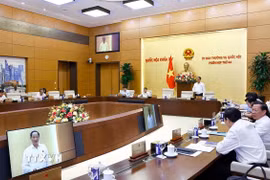 Phó Chủ tịch Quốc hội Trần Quang Phương phát biểu. (Ảnh: Doãn Tấn/TTXVN)