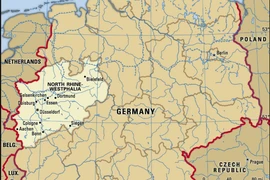 North Rhine-Westphalia - bang đông dân nhất nước Đức. (Nguồn: britannica.com)