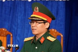 Tại Quyết định số 962/QĐ-TTg, Thủ tướng Chính phủ bổ nhiệm đồng chí Đại tá Lương Đình Chung, Phó Chính ủy Quân khu 5 giữ chức Chính ủy Quân khu 5. (Ảnh: Quốc Dũng/TTXVN)