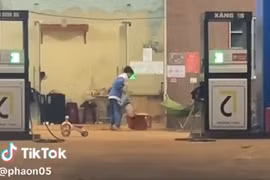 Hình ảnh cắt từ clip.