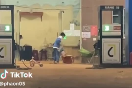 Hình ảnh cắt từ clip.