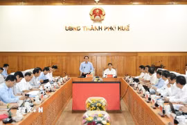 Quang cảnh buổi làm việc. (Ảnh: Mai Trang/TTXVN)