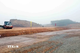 Khu công nghiệp Sông Công II, thành phố Thái Nguyên. (Ảnh: Trần Trang/TTXVN)