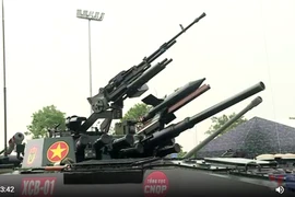 Mãn nhãn dàn khí tài quân sự tại Triển lãm thành tựu đất nước 80 năm