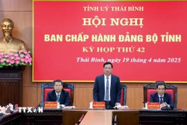 Sau sáp nhập thành phố Thái Bình sẽ được tổ chức thành 5 phường. (Ảnh: Thế Duyệt/TTXVN)